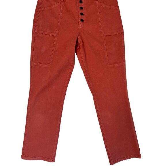 NWT Pistola Size 31 Salmon Jeans Five Button Front - Picture 10 of 14